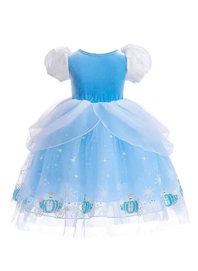 تايك تو فستان بناتي بدانتيل وترتر