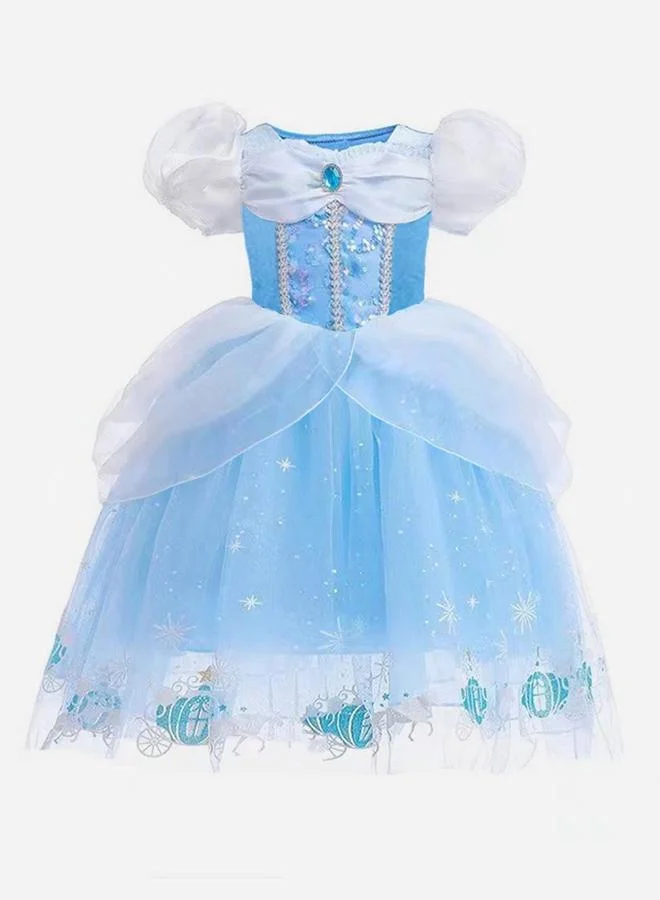 تايك تو فستان بناتي بدانتيل وترتر