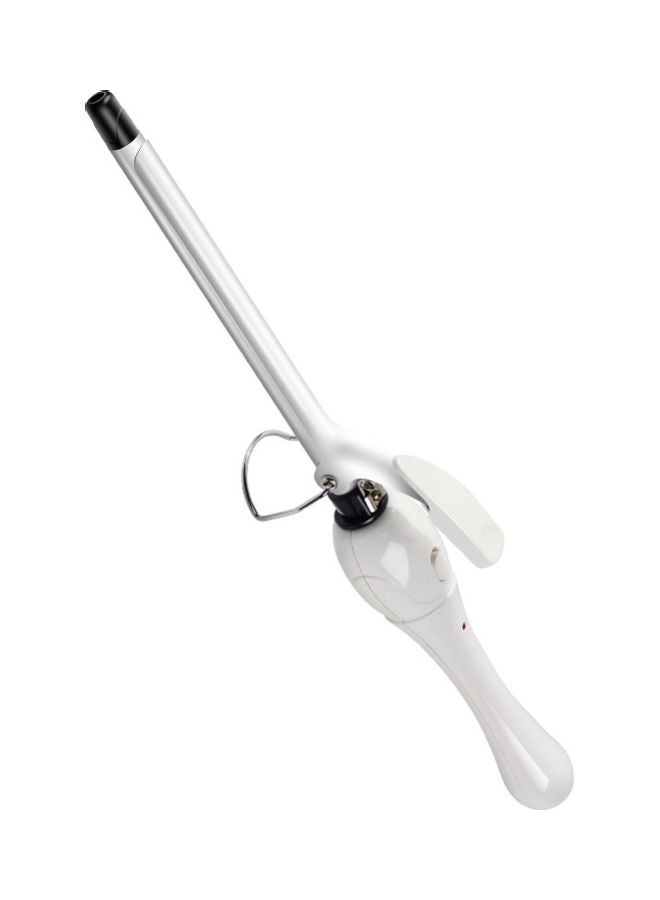 Professional Hair Curling Iron White/Black/Silver - Image 1