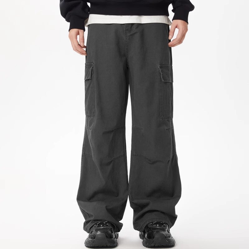 Unisex Classic Denim Jeans Loose Fit Daily Outdoor Wear - Image 5