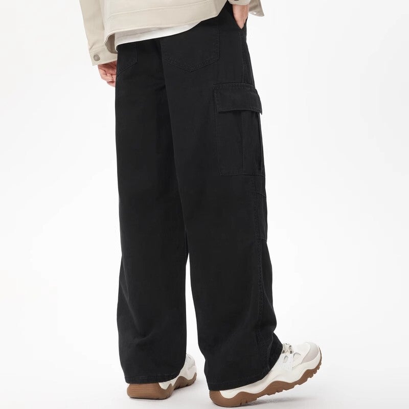 Unisex Classic Denim Jeans Loose Fit Daily Outdoor Wear - Image 4