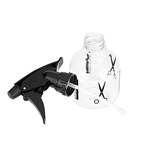 Iktu 250ml Plastic Haircut Mist Sprayer Water Spray Bottle for Flowers, Barber, Hairdressing Salon Tool (Pack of 2) - Image 3