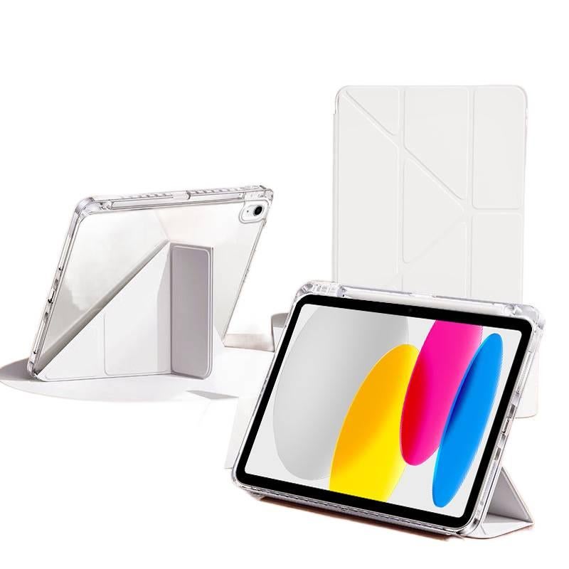 DGG Clear Transparent Clear Back iPad Case for iPad 10.2 - Image 1