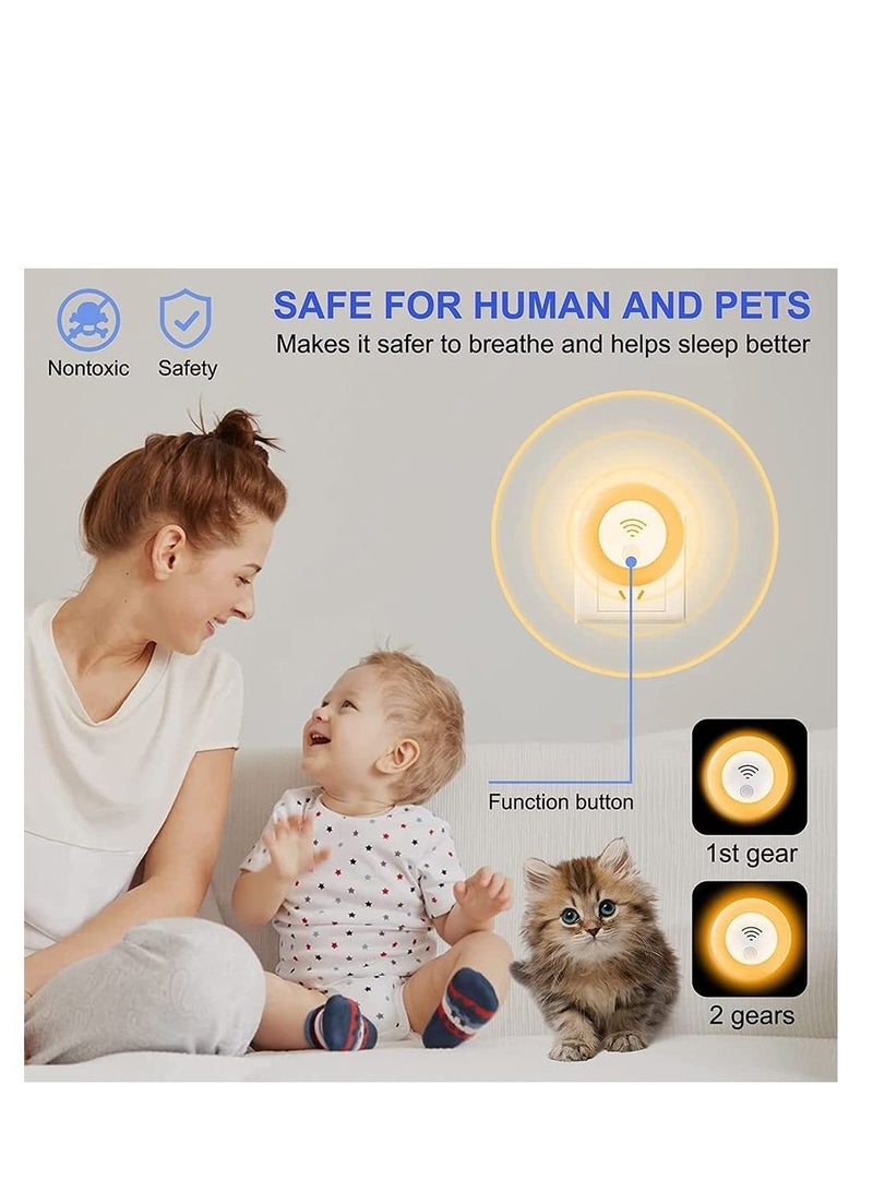 NIBEMINENT Ultrasonic Pest Repeller, Control Repellent for Insects, Mosquito, Mouse, Cockroaches, Bug, Spider, Ant - Image 2