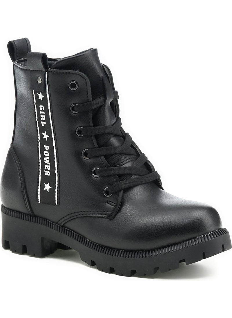 Polaris 617101.F1PR Black Girl Sneaker Boots  - Image 1