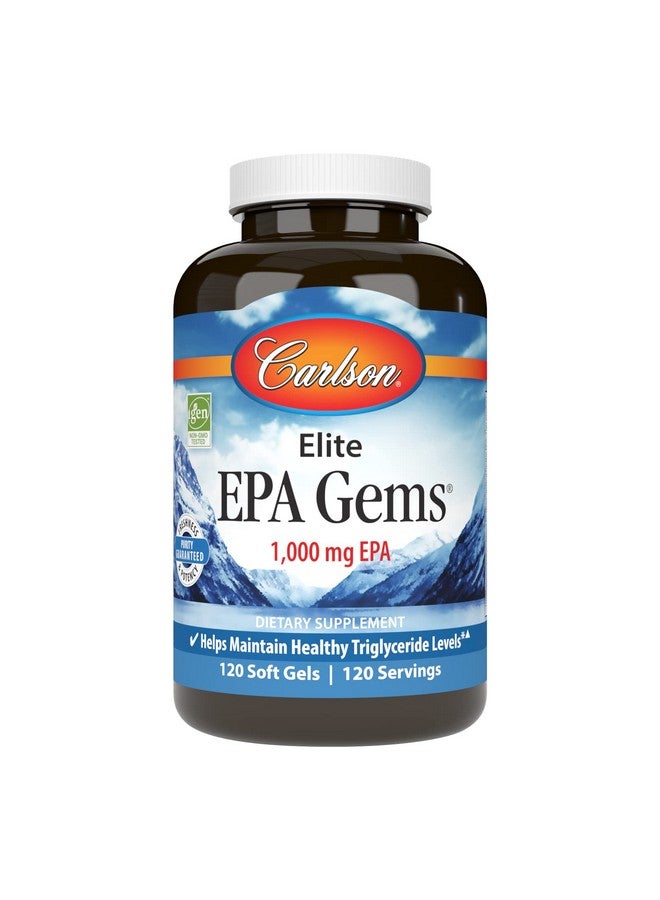 Carlson Epa Gems, 120 Softgels - Image 1