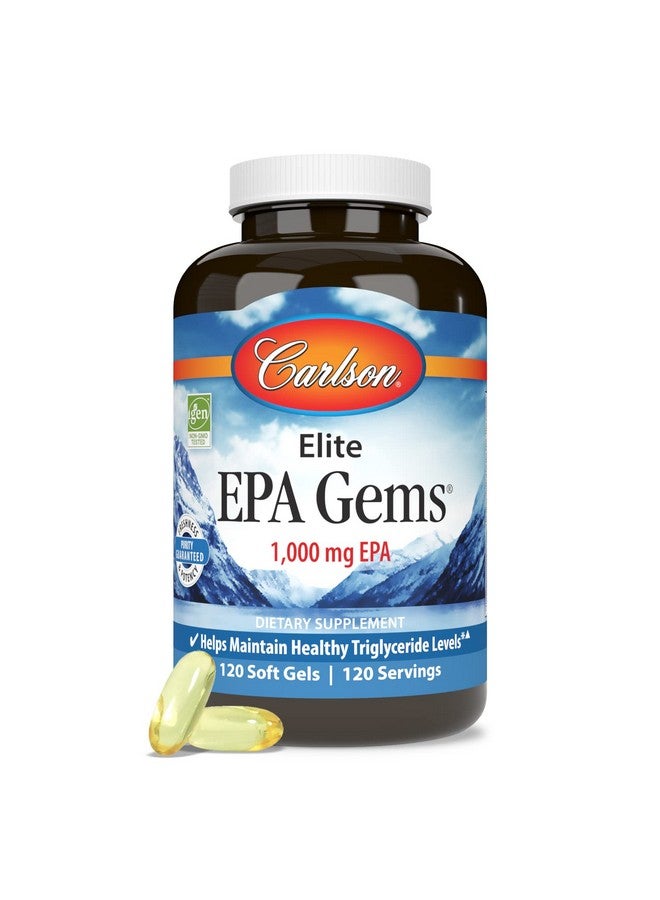 Carlson Epa Gems, 120 Softgels - Image 5