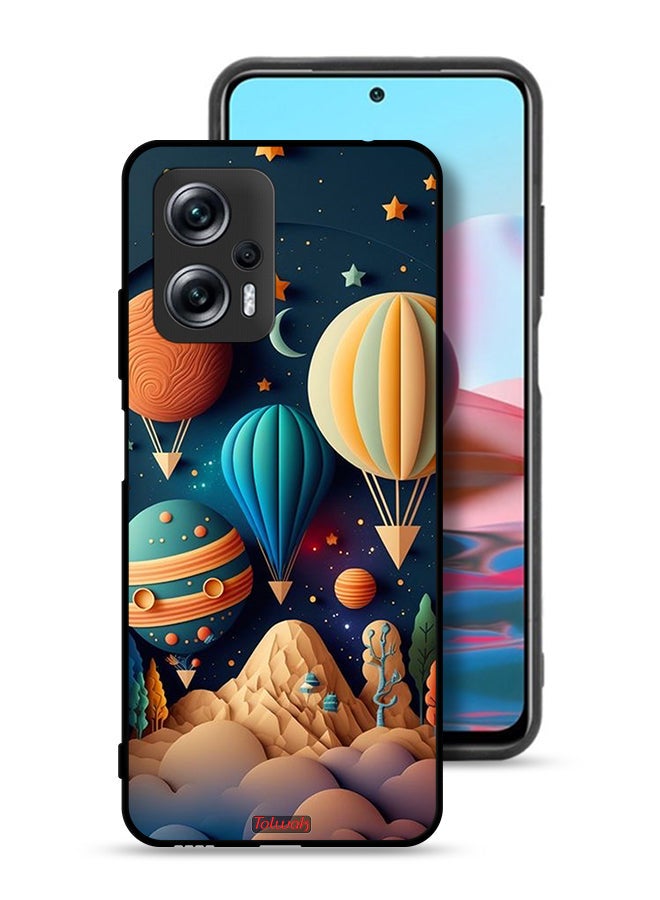 Tolwak Xiaomi Redmi Note 11T Pro Plus 5G Protective Case Cover Perrashut Art - Image 1