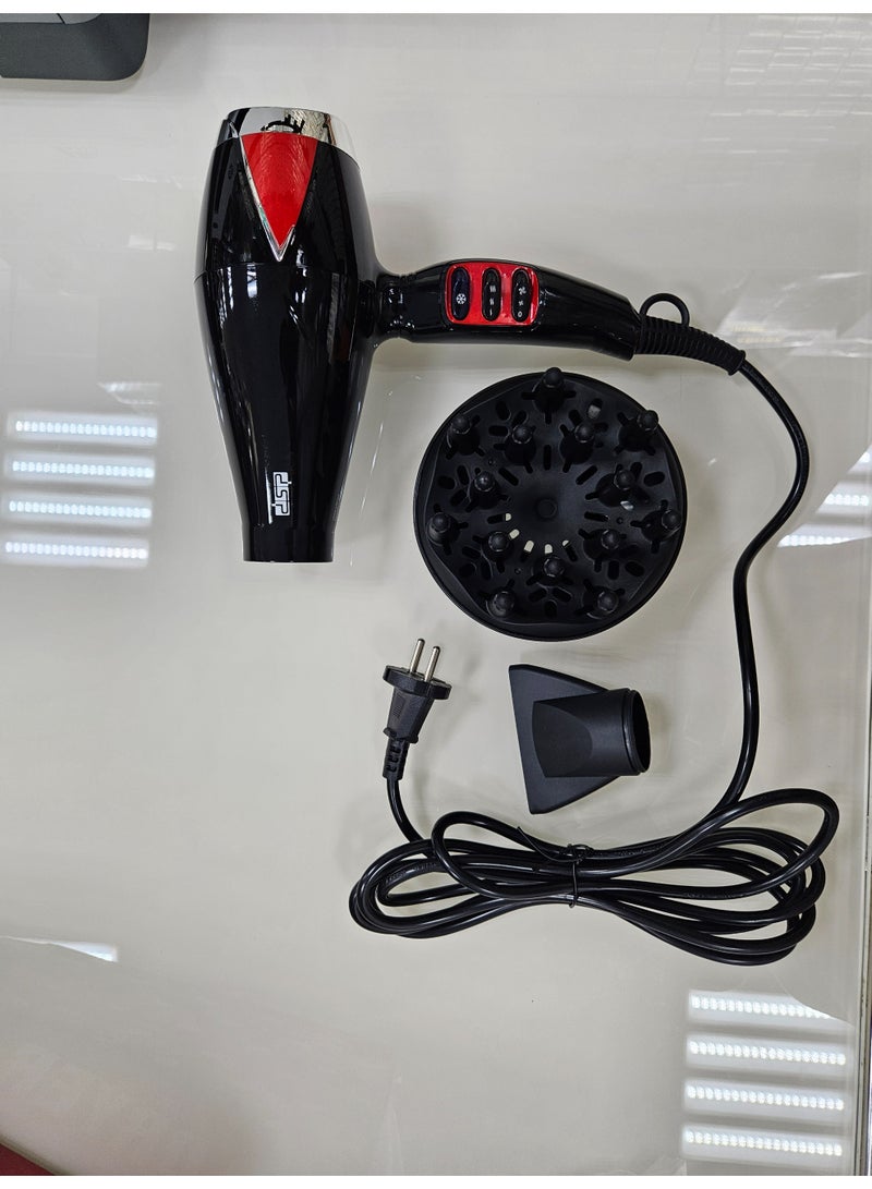 DSP 30022 Hair Dryer Styling System – Enhances Natural Texture, Lightweight & Powerful with Cool Shot – For Home & Salon Use - Image 3
