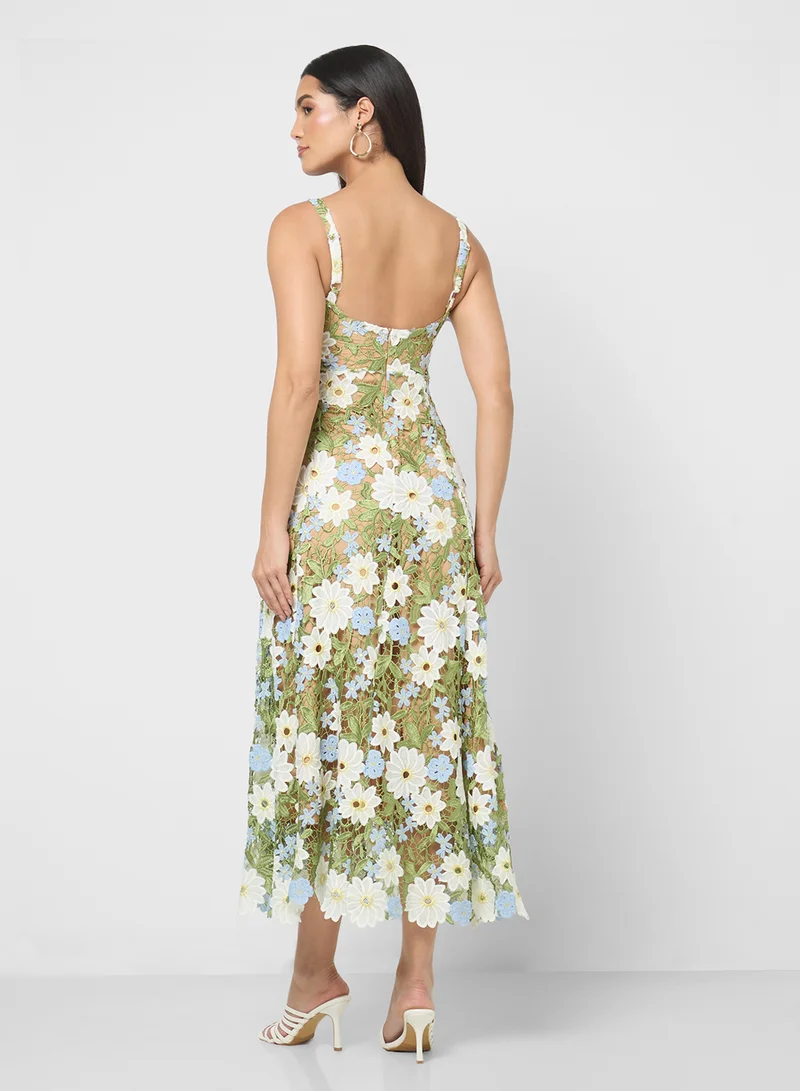 Ella Limited Edition 3D Floral Dress
