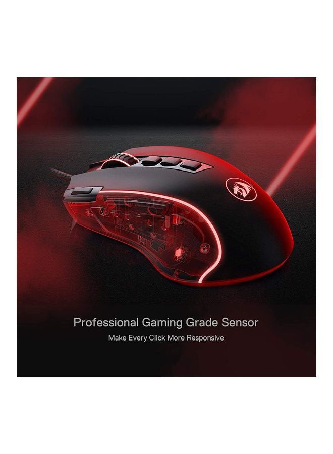 REDRAGON M612 Predator RGB Gaming Mouse, 8000 DPI Wired Optical Gamer Mouse with 11 Programmable Buttons And 5 Backlit Modes, Software Supports DIY Keybinds Rapid Fire Button - Image 4