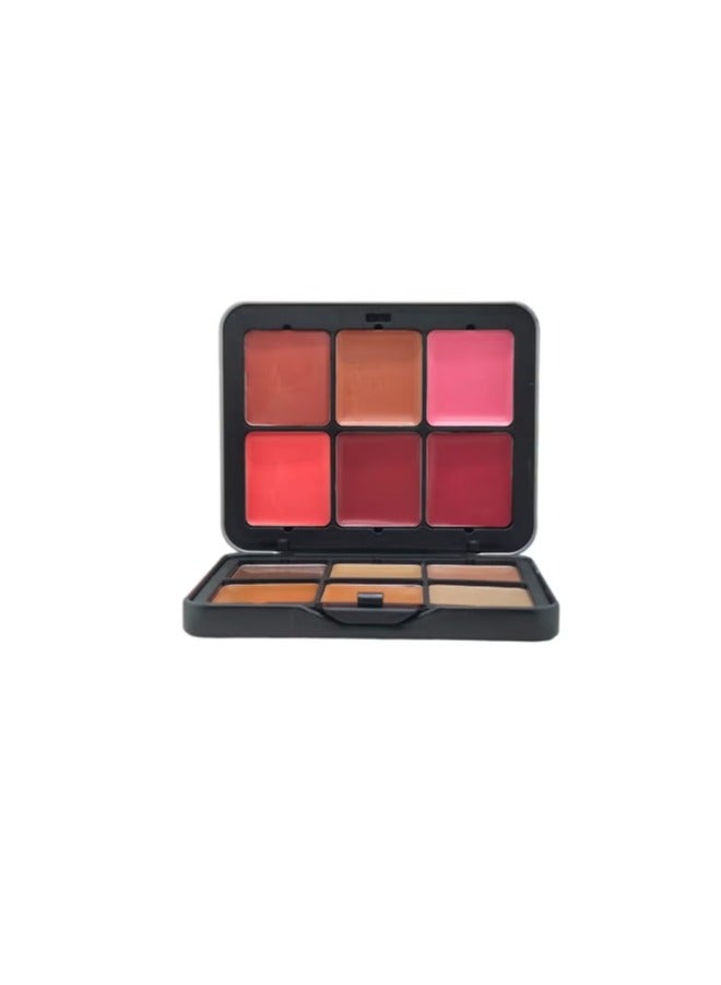 Ministar Ultra HD Palette Blusher And Contour creamy 60g - 12 Colors  - Image 3