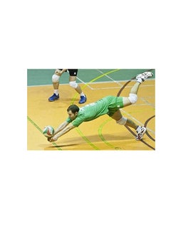 molten Molten V 5 M 4500 Volleyball, Blanc-Vert-Route  - Image 3
