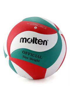 molten Molten V 5 M 4500 Volleyball, Blanc-Vert-Route  - Image 1