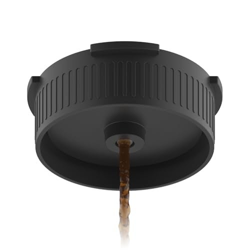 Xinafan Coffee Filter Cap, Flow Control Filter Cap for Coffee Maker, Espresso Replacement Part for Cold Brew, Upgraded No Drip - Image 1