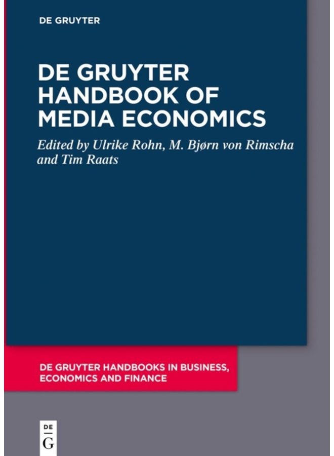 De Gruyter Handbook of Media Economics - Hardback