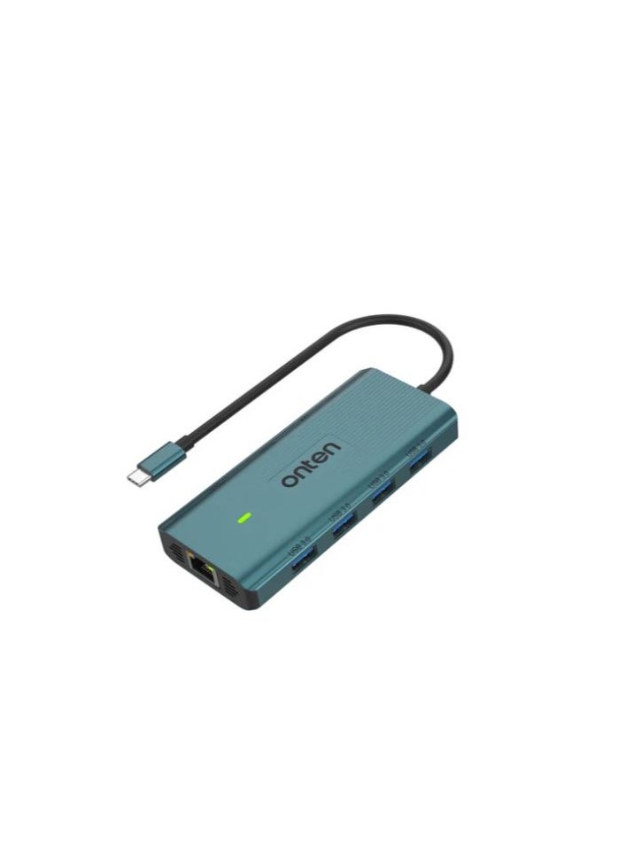 onten Onten OTN-UC962 10 in 1 USB-C / Type-C Multi-function HUB Docking Station  - Image 1