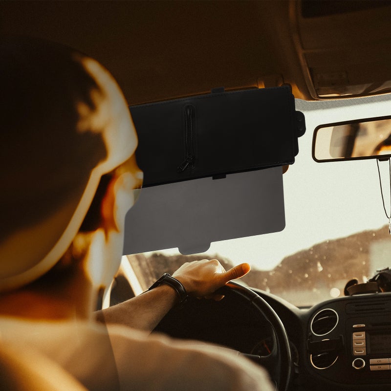 Visor Adjustable Windshield Sunshade Sun Visor Accessory - Image 3