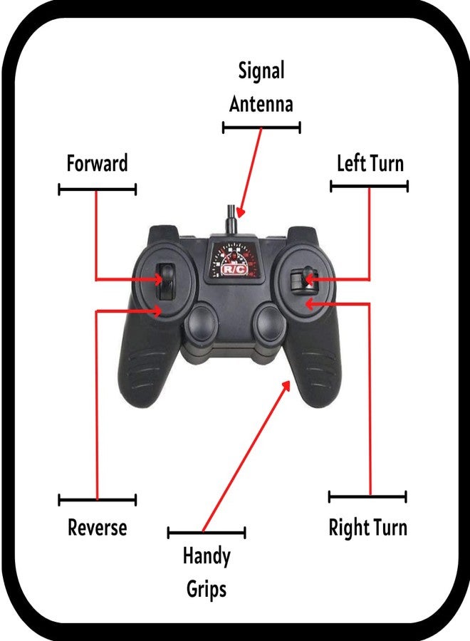 QUEENZOMY لعبة سباق الطين كوينزومي أوف رود ماد ريسر التي تعمل بجهاز تحكم عن بعد للأولاد من عمر 4 سنوات فما فوق | سيارة بإطارات كبيرة | متعددة الألوان - Image 5