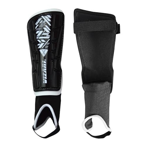 VIZARI Malaga Soccer Shinguard | Durable Soccer Shin Guard with Tough Protection & Elastic Straps | Breathable, Moisture-Wicking Youth Soccer GearProduct - Image 1