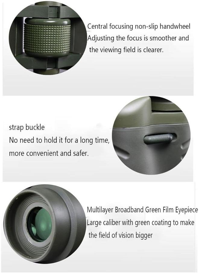 Generic Camping Outdoor Night Vision Binoculars with Coordinate Distance Meter  - Image 4