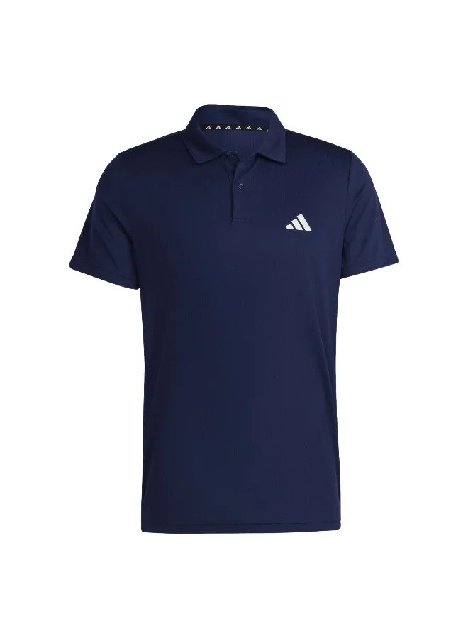Adidas Adidas Tr-Es Base Polo Blue Training Polo Shirts For Men XS