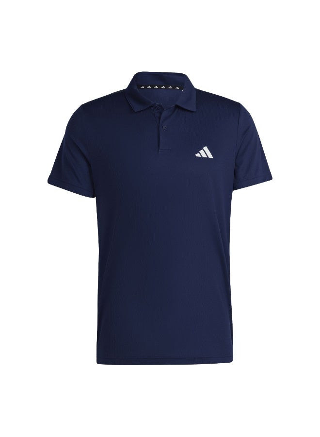 Adidas Adidas Tr-Es Base Polo M Blue Training Polo Shirts For Men  - Image 1
