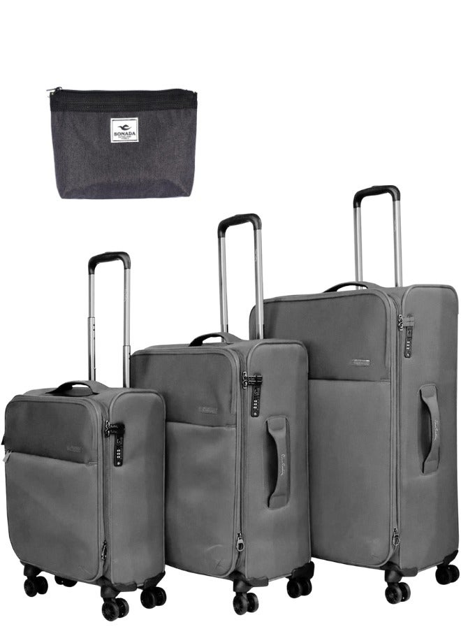 Softside Luggage Mercury Collection Set of 3 - Image 1