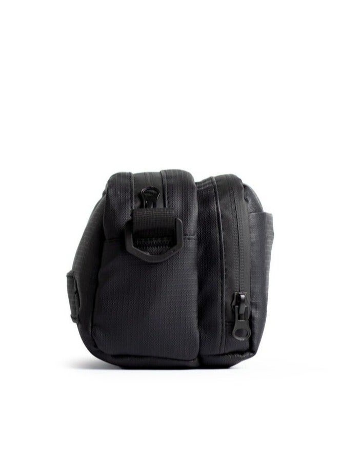 Ar supply AR Power Kit by Arij Bags | Multi-Use Crossbody and Hand Bag for Work and Daily Use, 2 Main Compartments, Outer Pocket and Multiple Inner Dividers, Lightweight Practical Design (23 × 13 × 9 cm) (Black) - Image 4