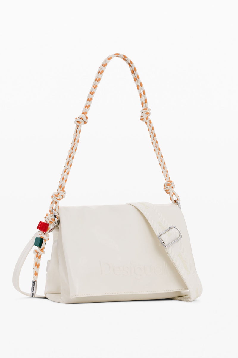 DESIGUAL Medium crossbody-style bag in leather-effect - Image 2