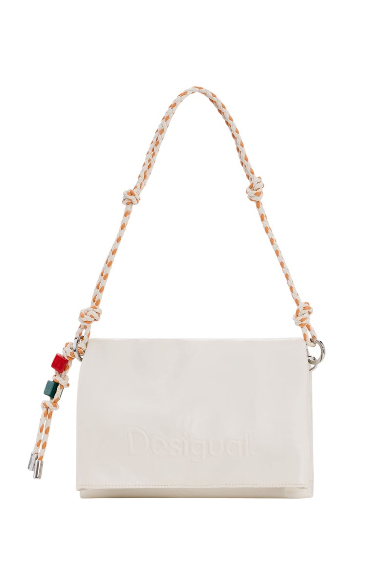 DESIGUAL Medium crossbody-style bag in leather-effect - Image 1