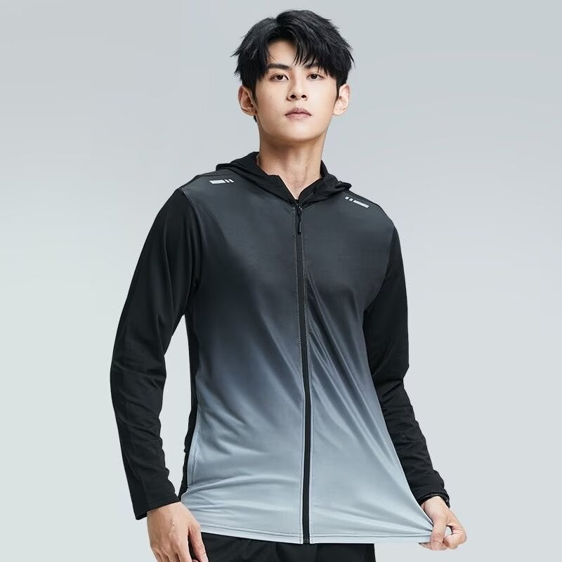 New Indoor Outdoor Sports Men Adult Children Fitness Running Women Training Quick Dry Sweatshirt Suit Coat - Image 2