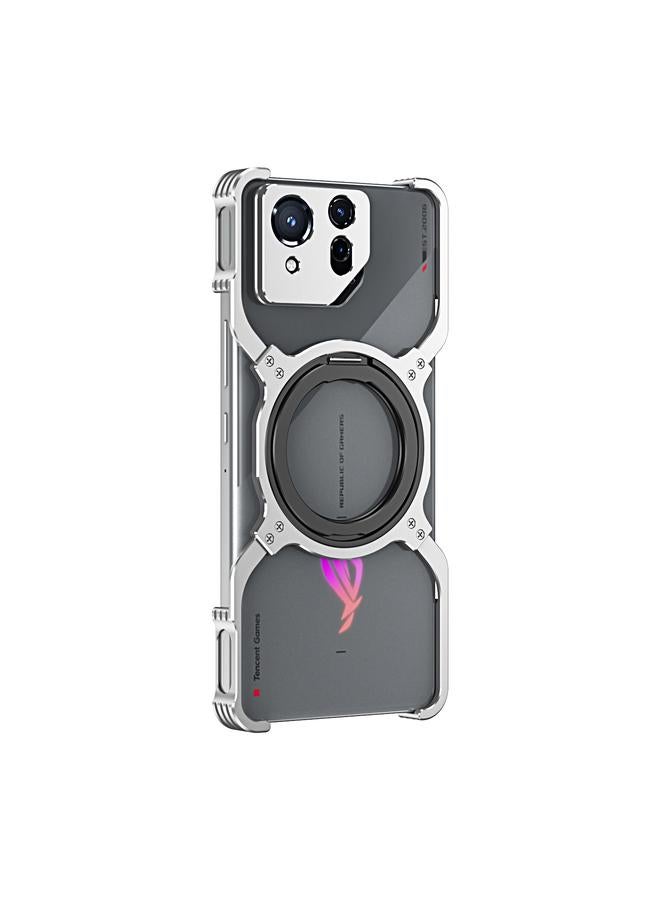 S-TOP Case For Asus ROG Phone 8 / 8 Pro Mechanical Arm Borderless MagSafe Holder Metal Phone Case - Image 2