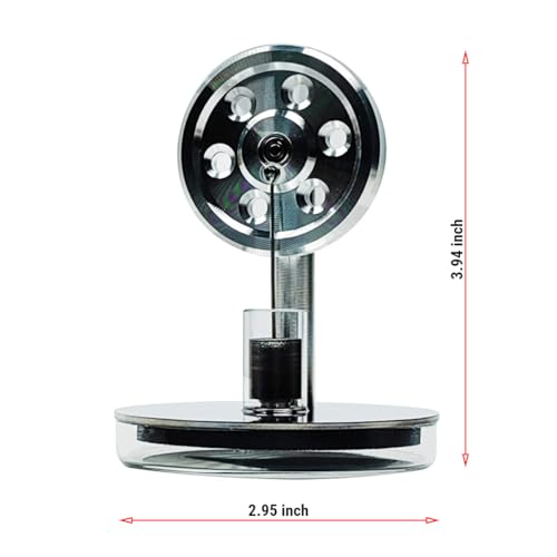 Sunnytech Mini Low Temperature Stirling Engine Motor Steam Heat Education Model Toy LT002 - Image 3