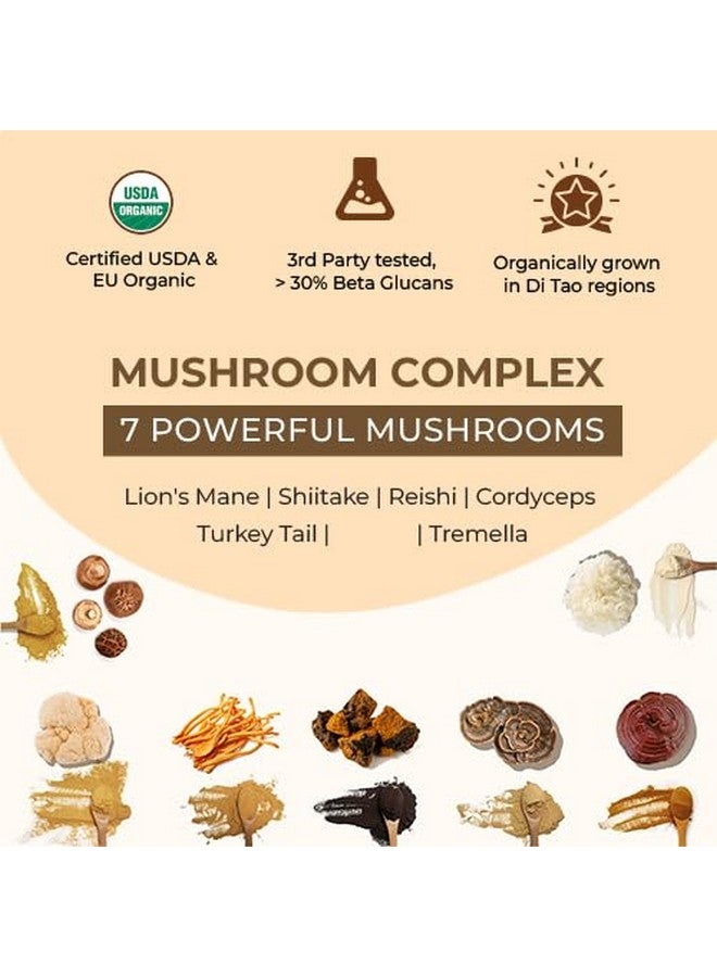 Rooted Actives Focus Bundle Capsule (Lion's Mane Capsules, Mushroom Complex Capsules) - Image 5