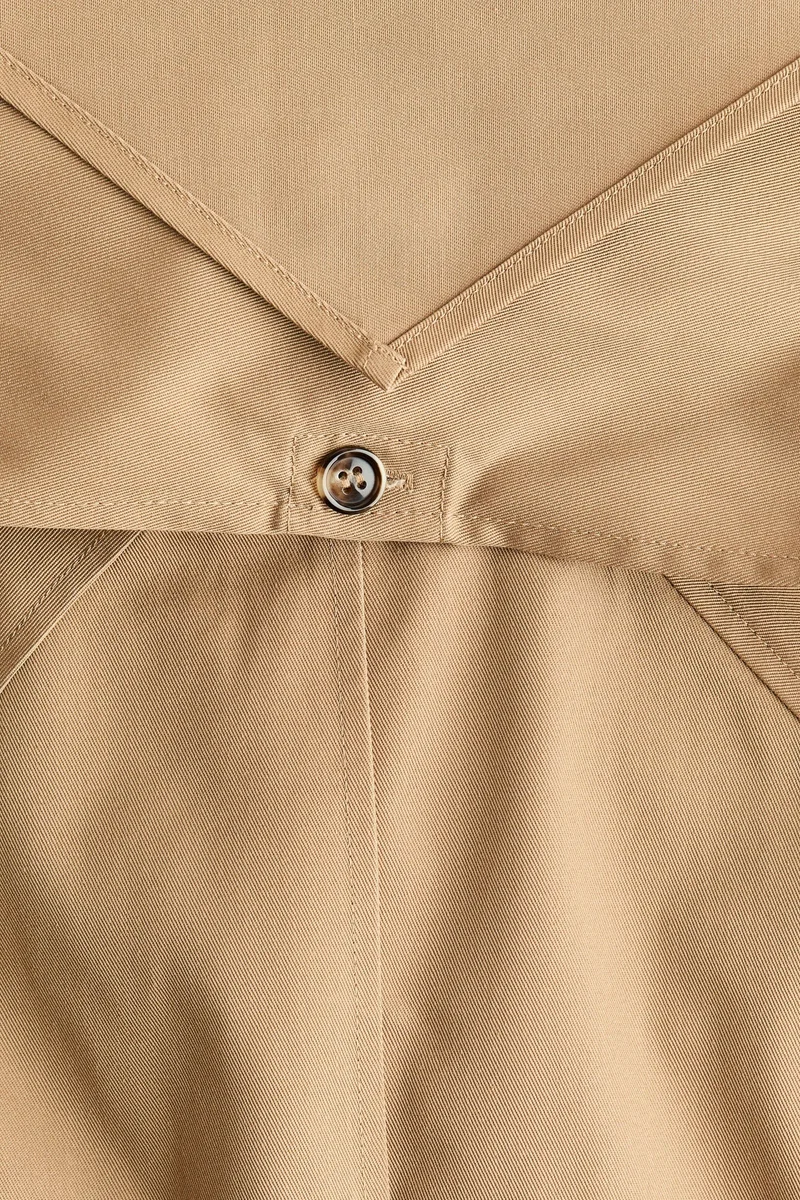 H&M  Short trench coat with scarf for Women | Best Price UAE