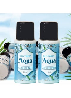Old Tree Old Tree Aqua Hair Conditioner Toiletries Kit 20ml - (Set of 100 Pcs) | Travel Size Conditioner for Travelling, Hotel, Guest House | Hotel Amenities and Accessories for Dry & Fizzy Hair  - Image 1