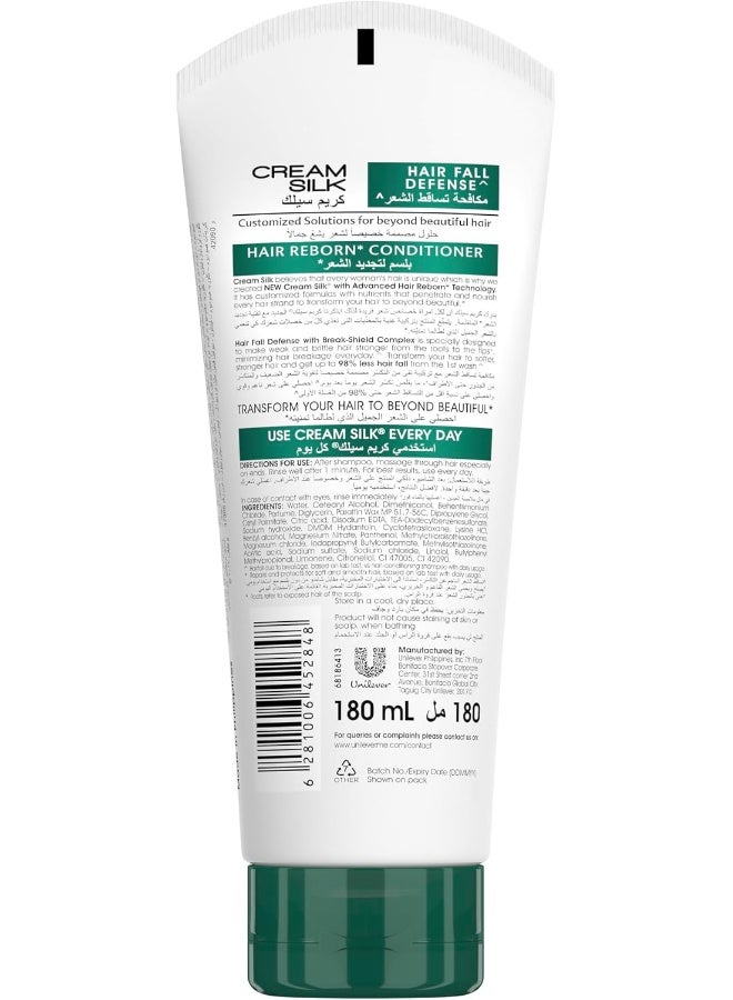Cream Silk Hair Reborn Conditioner, Hair Fall Defense, 180ml - Image 2