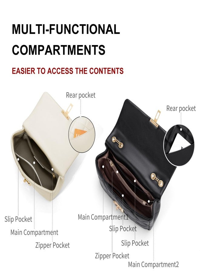 سينفايكروز حقائب سينفايكروز هوبو للنساء، حقائب كتف للنساء، حقائب كروسبودي، مصنوعة من الجلد بثلاث طرق للحمل - Image 4