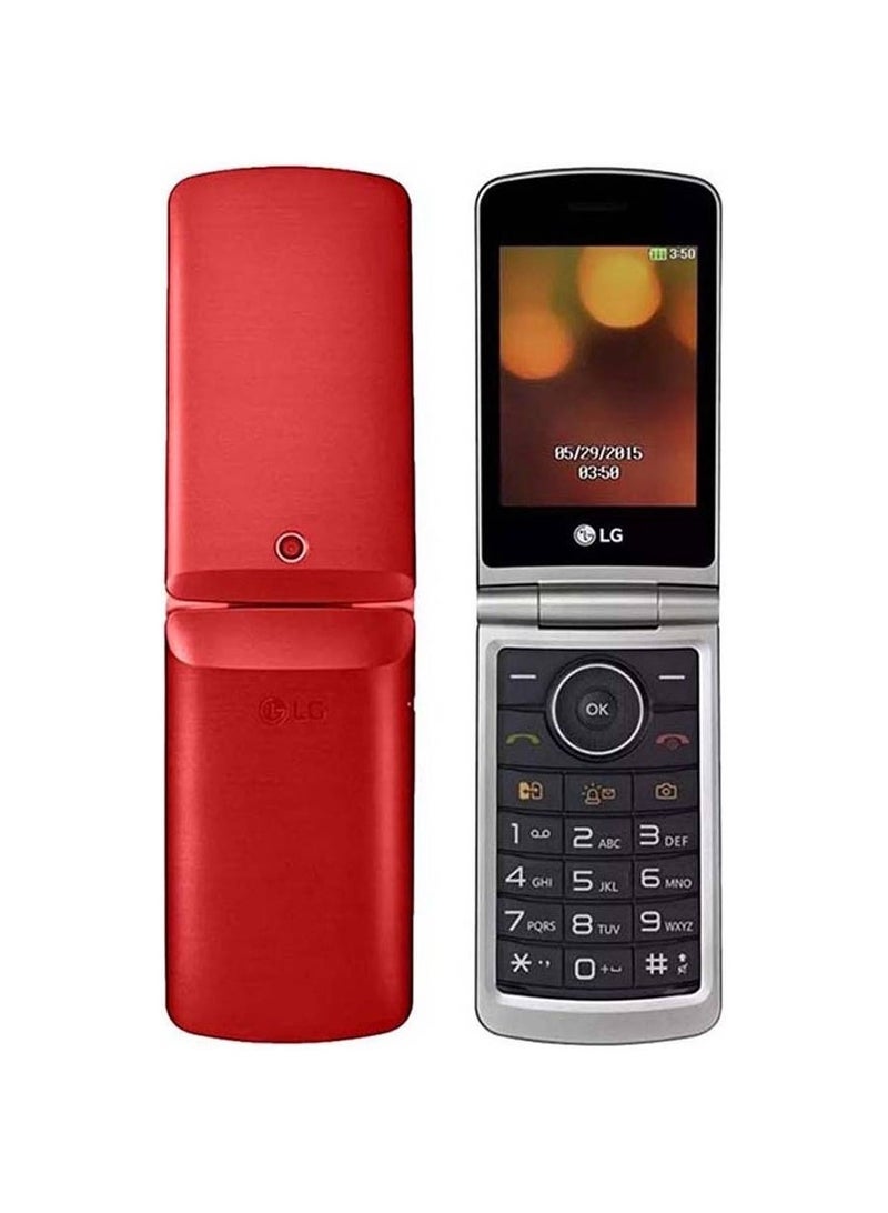 LG G360 Dual Sim Phone With 8Mb Ram and 32Mb Internal Memory, Red Color - Image 2
