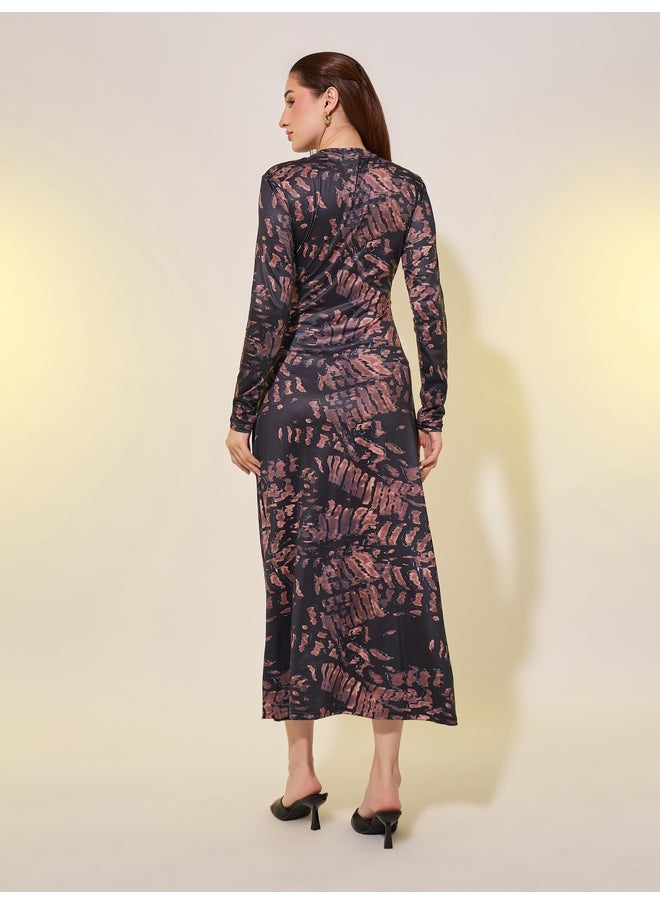 Take Two Printed Long Sleeve Dress  - Image 5