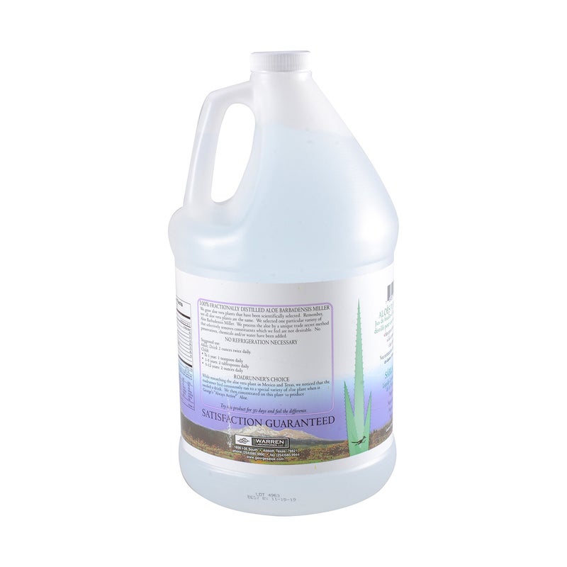 George's Aloe Vera Liquid Supplement, 128 oz - Image 4