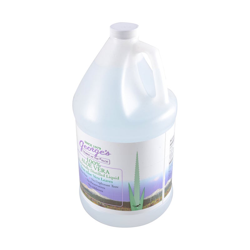 George's Aloe Vera Liquid Supplement, 128 oz - Image 1