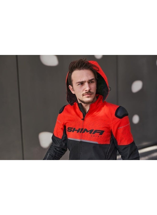 SHIMA Drift Men's Motorcycle Jacket Red - Image 5