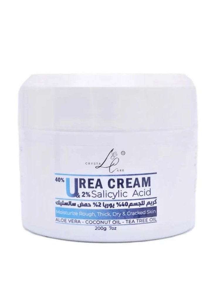 crystal & care - 40% UREA Cream & 2% Sallicylic acid - body cream - Image 1