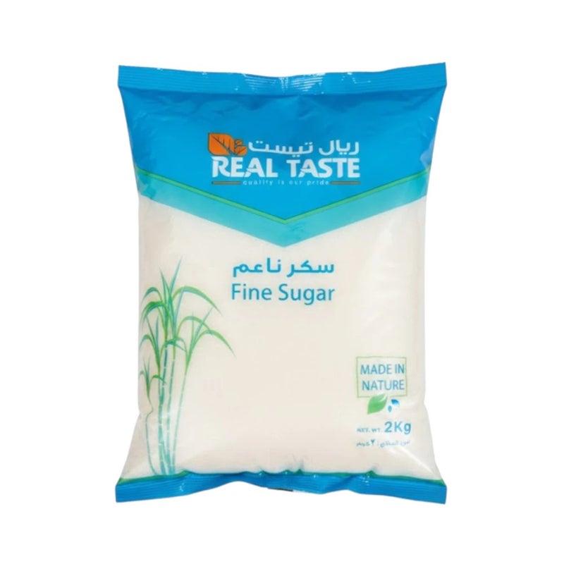 Real Taste Fine Cane Sugar- 2kg