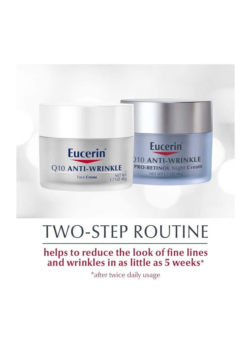 Eucerin - Eucerin Q10 Anti Wrinkle Bundle Day Cream and Night Cream For Face - Image 1