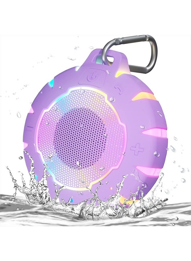 HEYSONG Waterproof Shower Bluetooth Speaker, Durable & Portable with Clear Sound, Ideal for Shower, Pool, Beach & Kayaking – Great Gift for Girl, Women & Men - Image 1