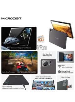 Microdigit The Microdigit® EPIC G.11 10.1” Smart Tablet  - Image 3