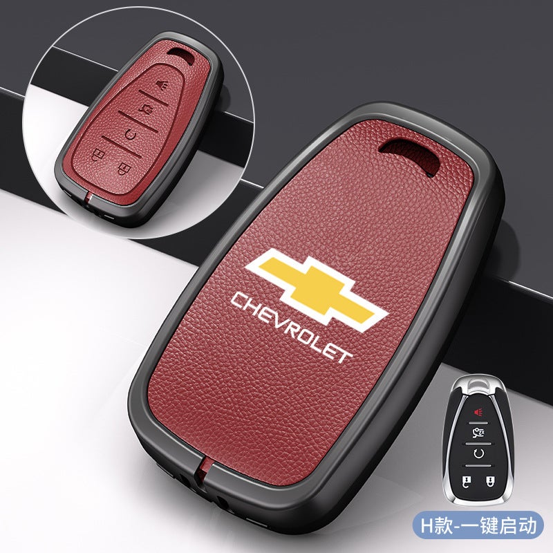 Chevrolet Key Case for Cruze, Malibu, Trax, and More - Premium Zinc Alloy Design - Image 1
